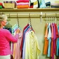 thumbnail image 3 of POINTERTECK Magic Wonder Clothes Hanger Rack Space Saving Multifunctional Closet Organizer Hook, 3 of 6