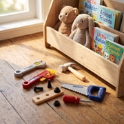 Kid Connection Tool Case Pretend Play Set, 13 Pieces