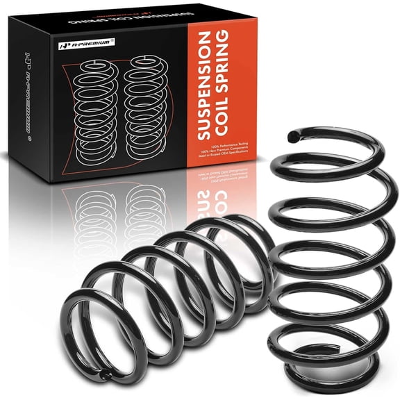 A-Premium Front Coil Springs Compatible with Dodge Journey 2011-2019, Driver and Passenger Side, 2-Pack, Replace# 52122727AA