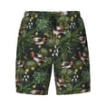 thumbnail image 4 of Lsque Mens Swim Trunks Mallard Ducks And Water Pattern - Bathing Suit Compression Liner - Beach Swim Shorts Swimwear - (S-3XL) - Stretch Quick Dry -Large, 4 of 9