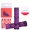 Purple Black, variant on LILIANG Bicycle Handle Bar Grips Double Lock On For BMX MTB Mountain Bike Cycle Grip