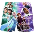 thumbnail image 1 of Camisetas de manga corta para niños Frozen 2, camisetas para niñas y niños, camisetas casuales de verano, camisetas de 1 a 14 años, camisetas de Elsa para niños, ropa 4T Gao Jinjia LED, 1 of 2