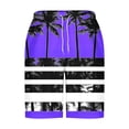 thumbnail image 4 of Xdegoge Bathing Suits for Men Tropical Printed Swim Trunks Quick Dry Lightweight Boardshorts with Mesh Lining Side Pockets Drawstring Waist Summer Beach Surfing Shorts, 4 of 5
