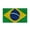 Brazil, variant on Switzerland Flag Cape Wearable National Flag 3x5 Ft with Sleeves, 3D Soccer Fan Body Flag with Neck Tie, Fade Resistant Polyester Cheering Gear