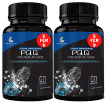 Research Labs 2 for 1 Ultra High Purity 20mg PQQ Capsules – Purified, Concentrated with High Bioavailability. Pyrroloquinoline Quinone Supplement for ATP Energy, Heart, Cognitive Support