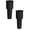 Black, variant on 2 Pcs Wine Stoppers Beverage Bottle Sealer Soft Silicone Wine Bottle Stoppers Corks with Grip Top Reusable and Unbreakable Glass Bottle Sealer Covers Wine Stoppers, 2.36x0.63 Inch, Brown