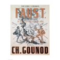 thumbnail image 1 of Posterazzi BALXJL158467 Poster Advertising Faust Opera Poster Print - 18 x 24 in., 1 of 1