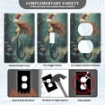 thumbnail image 5 of Switch Panel Switch Decoration 2.76x4.53x0.28 Inches Unused Outlet Cover Switch Plate Wall Plates Living Room Kitchen Bedroom Study Switches Christmas Lovely Mermaid, 5 of 8
