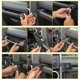 thumbnail image 3 of Soporte multifunción para teléfono de coche, soporte para vaso de bebida para JL 2018-2019, fibra de carbono negra, fibra de carbono negra, 3 of 5