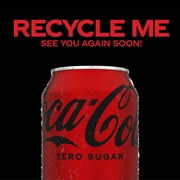 Coca-Cola Zero Sugar Soda Pop Cans, 12 fl oz, 24 Pack