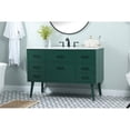thumbnail image 2 of 48 inch bathroom vanity in Green, 2 of 8