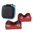 thumbnail image 3 of 2 comprobadores de rectitud de tacos de billar, piezas para juegos de verificación, accesorios para hombres y mujeres Rojo, 3 of 8