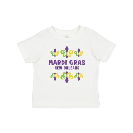 

Inktastic Mardi Gras New Orleans with Fleur De Lis Trio Gift Baby Boy or Baby Girl T-Shirt