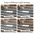 thumbnail image 5 of ODIKA 4'x6' Washable Area Rug Stripe Bold Interlocking Striped Welcome Graphic Doormat for Bedroom, Reading Nook, Pet Friendly & Non-Shedding, 5 of 5