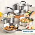 thumbnail image 2 of Juego de Ollas Farberware Brilliance 7pzs. Acero Inoxidable. Apto para cocinas de inducción., 2 of 6