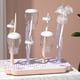 thumbnail image 4 of Escurridor de biberones desmontable para encimera, con 12 soportes y organizador. rosado, 4 of 8