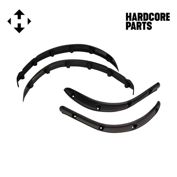 Hardcore Parts Club Car PRECEDENT (2004 ) Golf Cart Fender Flares (Full Set)