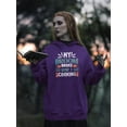 thumbnail image 2 of My Broom Broke. Hoodie Women -Image by Shutterstock, Female 4X-Large, 2 of 4