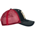 thumbnail image 4 of Coors  Coors Banquet Golden Logo Patch Snapback Hat, Black & Red, 4 of 6