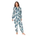 thumbnail image 4 of joogoo Peacock Feathers-s1 Unisex Adults Onesies Pajamas Jumpsuits L, 4 of 7