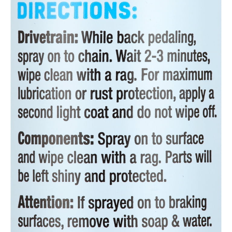 White Lightning 2-in-1 Bike Chain Care, 8 oz photo 6