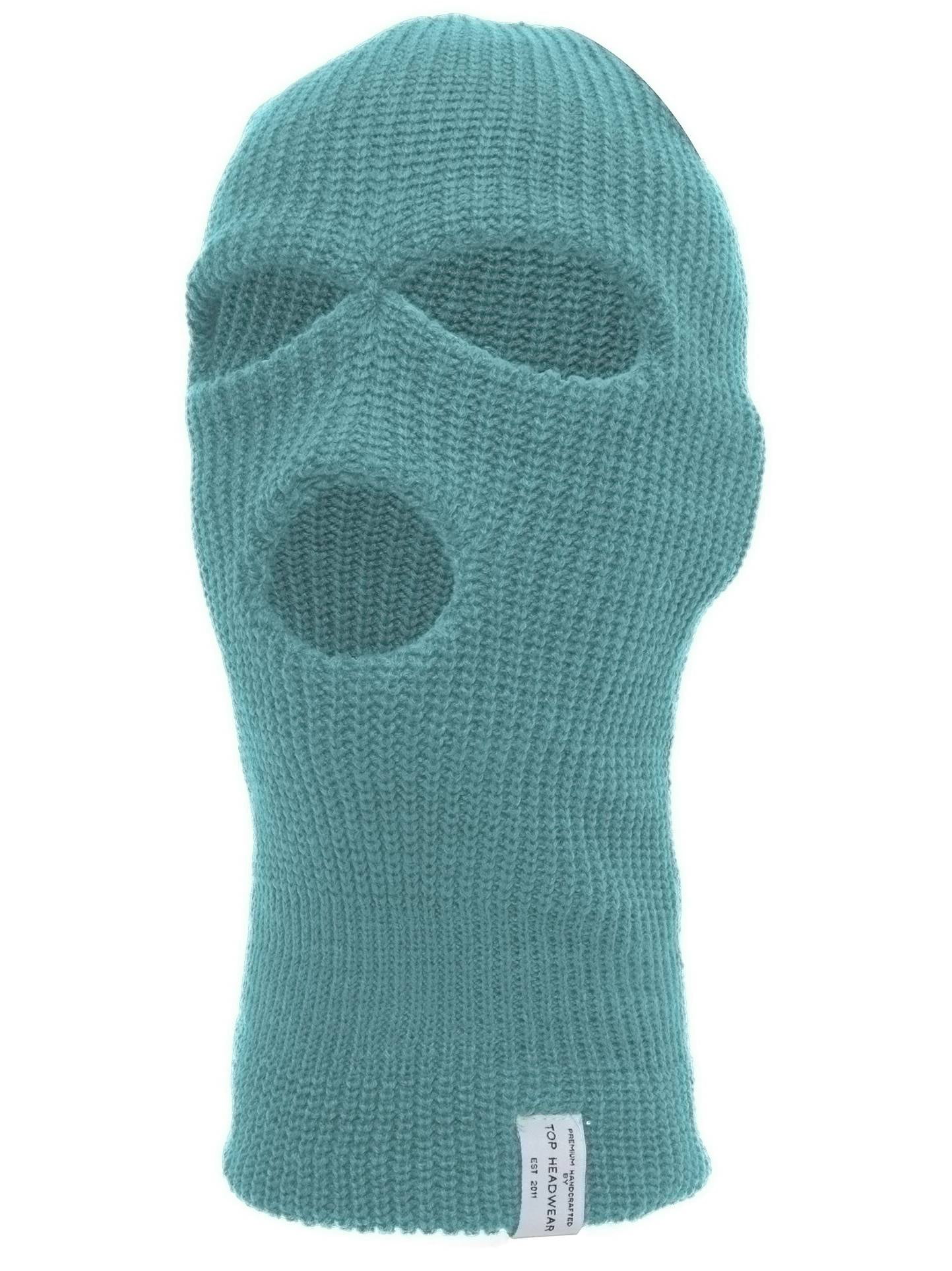 TopHeadwear's 3 Hole Face Ski Mask, Sky Blue