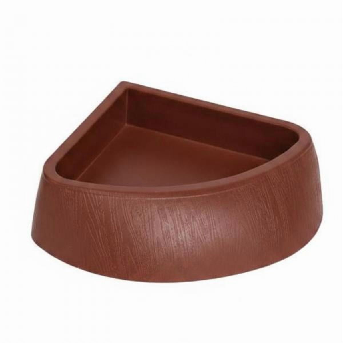 simhoa 3xTortoise Water Basin Versatile Reptile Feeding Dish Effortless to Clean Reptile Corner Bowl for Vivarium 3 Pcs