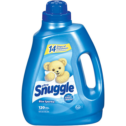 Snuggle Blue Sparkle Liquid Fabric Softener, 96 Oz - Walmart.com