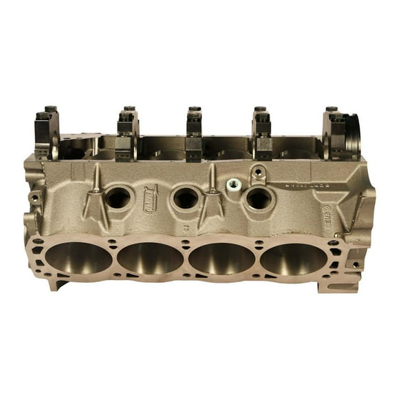 Dart Engine Block - Bare 31375235 SHP; Performance; Ford Small Block; Cast Iron; 351 Cleveland Journals; 4.125 Inch Bore; 9.500 Inch Deck Height; 4-Bolt Steel Main Caps
