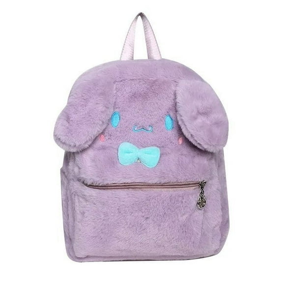 Sac d'École Kawaii en Peluche Sanrio Anime Japonais Cinnamoroll Fille Fraîche Sac à Dos Mignon Nouveau Sac à Dos Doux Cadeau d'Anniversaire pour Fille
