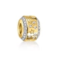 thumbnail image 4 of Ross-Simons 0.65 ct. t.w. Lab-Grown Diamond Celestial Bead Charm in 18kt Gold Over Sterling, Women's, Adult, 4 of 6