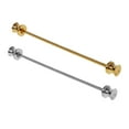thumbnail image 6 of Skinny Pin Barbell Gentleman Collar Tie Clip Clasp Bar Necktie Pin - Gold, 6 of 9