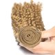 thumbnail image 4 of Paquete de pelo Auokmar, rubio miel, rizado, 45-55 cm, 100% virgen, 4 of 7