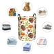 thumbnail image 4 of Fotbe Cesto de Ropa con Asas, Cesto Impermeable de Gran Capacidad, Bolsa de Lavado para Dormitorio, Cesto de Ropa con Ruedas y Asas-Small, 4 of 6