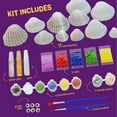 thumbnail image 4 of Dan&Darci Kids Sea Shell Painting Kit - Fun Arts & Crafts Gifts for Boys and Girls - Craft Activities Kits - Age 4 - 12, 4 of 8