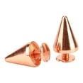 thumbnail image 1 of Punk Cone Spikes Studs,100 Sets Punk Cone Leather Rivets Punk Cone Studs Best in its Class, 1 of 9