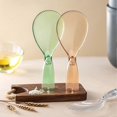 thumbnail image 3 of Household Translucent Rice Spoon Heat Resistant Rice Cooker Spoon for Rice Sushi Rice Sweet Rice Cheese, 3 of 5