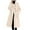 Beige, variant on Hfyihgf Women's Elegant Overcoat Single Breasted Long Sleeve Lapel Long Wool Trench Coat SWarm Winter Pea Coats(Gray,L)