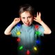 thumbnail image 4 of Led Light Up Christmas Bulb Necklace Party Favors (family 4 Pack), 4 of 5