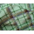 thumbnail image 4 of oneOone Silk Tabby Fabric Tartan Check Printed Fabric 1 Yard 42 Inch Wide, 4 of 4