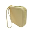 thumbnail image 2 of sunsanly Silicone Storage Bag with Wrist Strap Square Shape Zipper Closure Waterproof Portable Keys Earphone Lipstick Cards Storage Pouch Samll Item Organizer, 2 of 8
