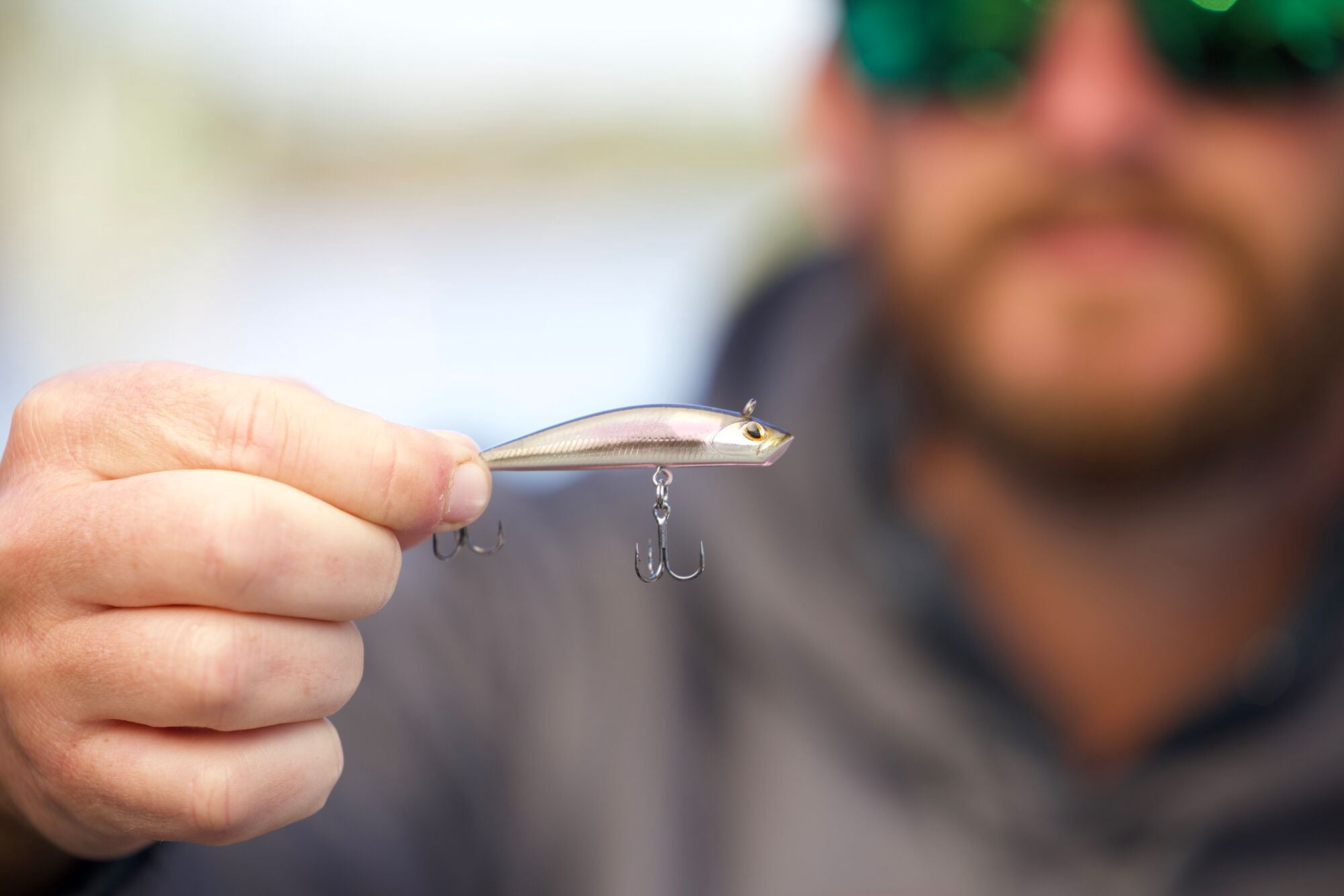 Berkley Finisher, 3.5 in, Glide Baits, Ghost Chrome Gill (1 Count)