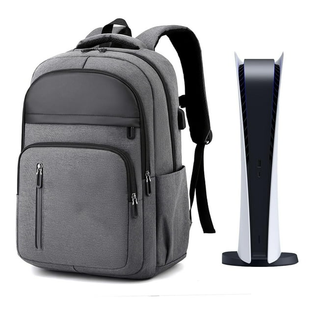 Sac à Dos pour Console PS5, Sac de Voyage pour Manettes de Jeu et Accessoires de Jeu