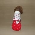 thumbnail image 6 of TELOLY 1Pcs Cat Sweater,Acrylic Dog Vest,Dog Shirts,Red,S, 6 of 6