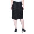 thumbnail image 3 of Petite Slim Double Knit Skirt, 3 of 3