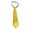 Yellow, variant on Men Tie Shiny Sequin Vintage Formal Business Style Adjustable Elastic Band Solid Color Lightweight Suit Coat Waistcoat Performance Stage Show Necktie