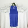 BalsaCircle 12" x 108" Polyester Table Top Runner Royal Blue