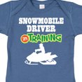 thumbnail image 4 of Inktastic Snowmobile Driver in Training Boys Baby Bodysuit, 4 of 5