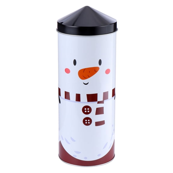 DEEPCRAFF Christmas Tin Box Assorted Color Durable Storage Container for Candy Snacks and Cookies