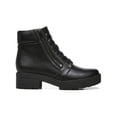 thumbnail image 4 of SOUL Naturalizer Womens Nailah Faux Leather Lugged Sole Combat & Lace-up Boots, 4 of 5